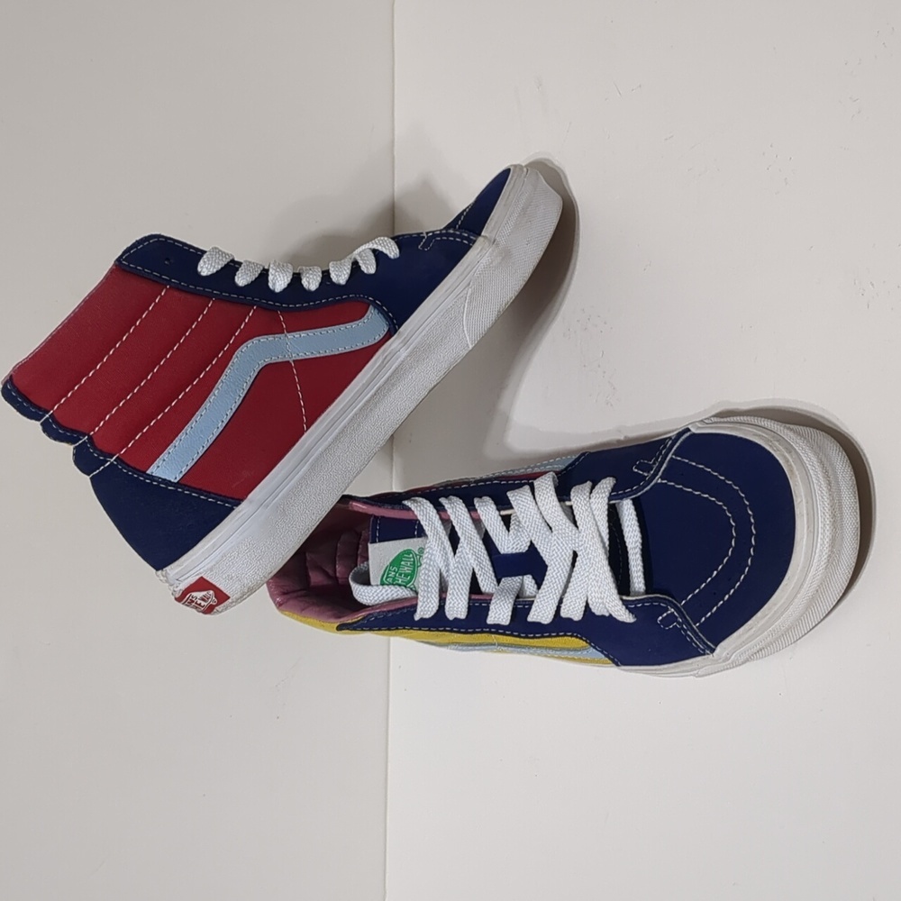 Vans SK8-HI Sunshine multicolor high top unisex women's 8 Men's 6.5 - Picture 4 of 9
